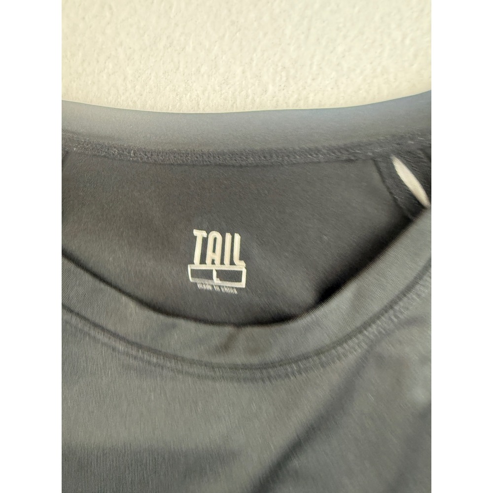 TAIL Activewear Women Black Long Sleeve Perforated Shoulder Athletic‎ Top - Picture 4 of 9